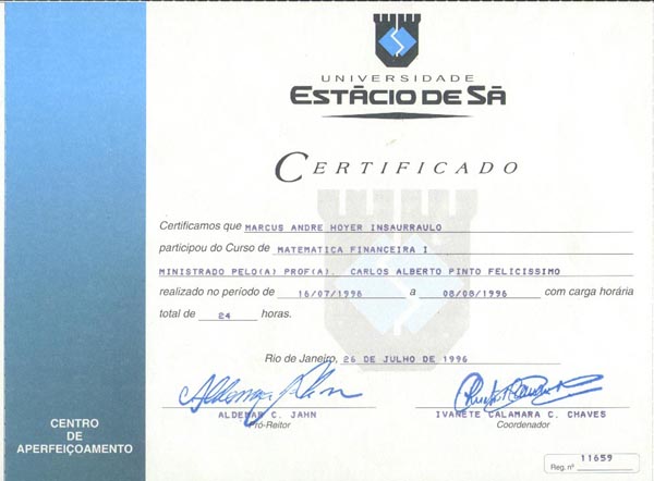 Matemática Financeira